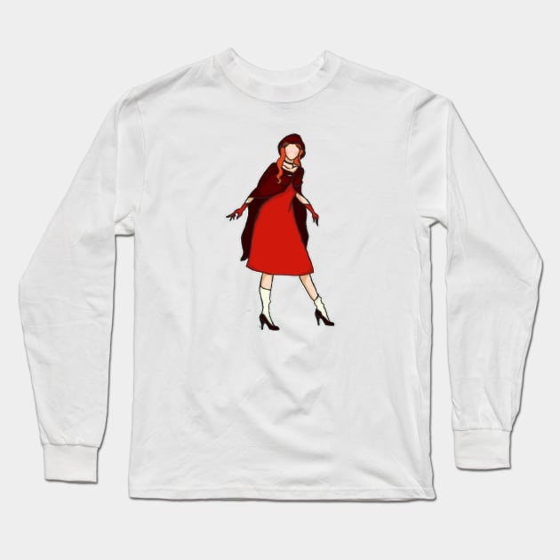 little red riding hood Long Sleeve T-Shirt by miae12